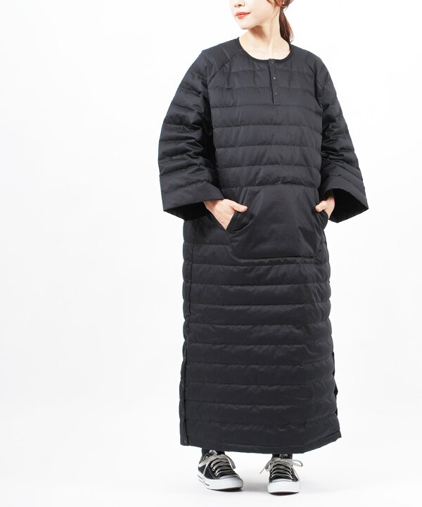 楽天市場 ナンガ Nanga ダウンプルーフコットン ダウンワンピース ダウンコート プルオーバーロングダウン Cd Onepiece レディース Sold Etre Par Bleu Comme Bleu