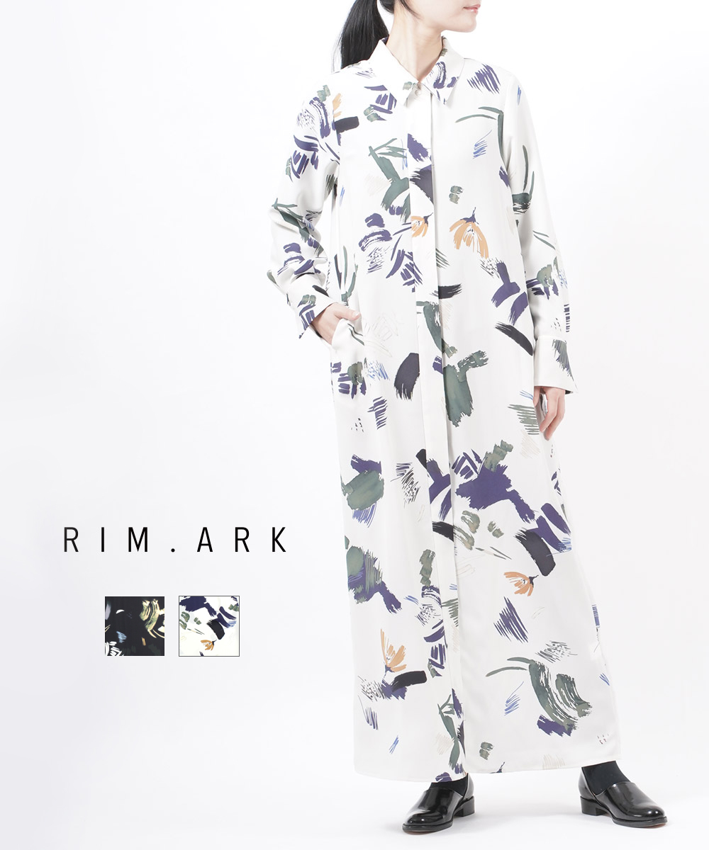 １着でも送料無料 RIM.ARK U-art shirt dress 460FSL33-0180