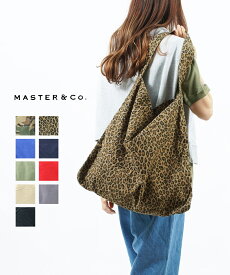 【20%OFF】【LINEクーポン有】マスターアンドコー バッグ Master&Co. コットン ビッグ ショルダーバッグ トートバッグ ネイビー カーキ レッド 人気 カジュアル ・MC392-3282301(メンズ)(レディース)(JP)