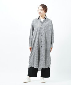 【20%OFF】ダントン DANTON T/Cポプリン 長袖 シャツワンピース・DT-G0038TCV-0322202(レディース)(JP)(クーポン対象外)