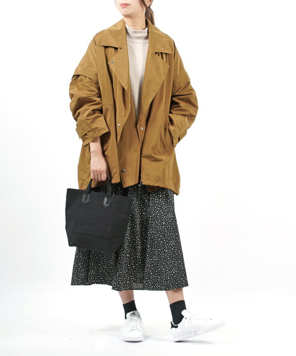楽天市場】【30%OFF】カフネ cafune 2WAY ショートトレンチコート 
