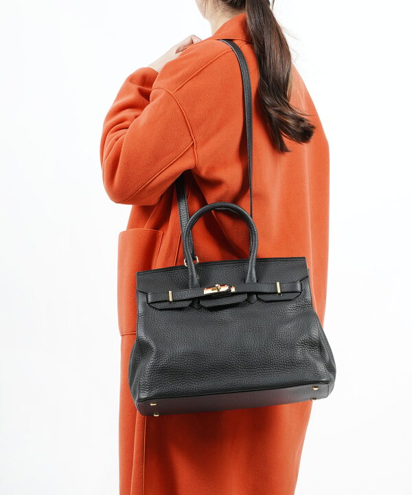 パオラヌッティ PAOLA NUTTI レザー 2WAY トートバッグ 