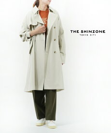 【20%OFF】【LINEクーポン有】ザ シンゾーン THE SHINZONE コットン トレンチコート COTTON TRENCH COAT・22SMSCO01-4432201(レディース)