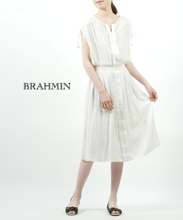 楽天市場】【ポイント10倍】ブラーミン Brahmin ドット ノースリーブ 