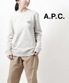 【ポイント2倍】【LINEクーポン有】アー・ペー・セー A.P.C. トップス カットソー トップス クルーネック 長袖 トレーナー スウェットシャツ シンプル ロゴ刺繍 コットン・24236197742-3902302(レディース)