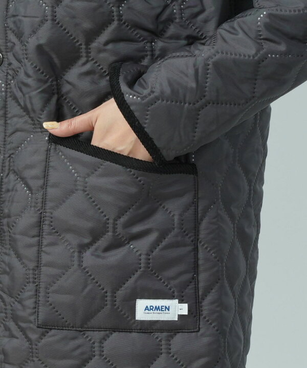 楽天市場】アーメン ARMEN コート ジャケット ノーカラコート  