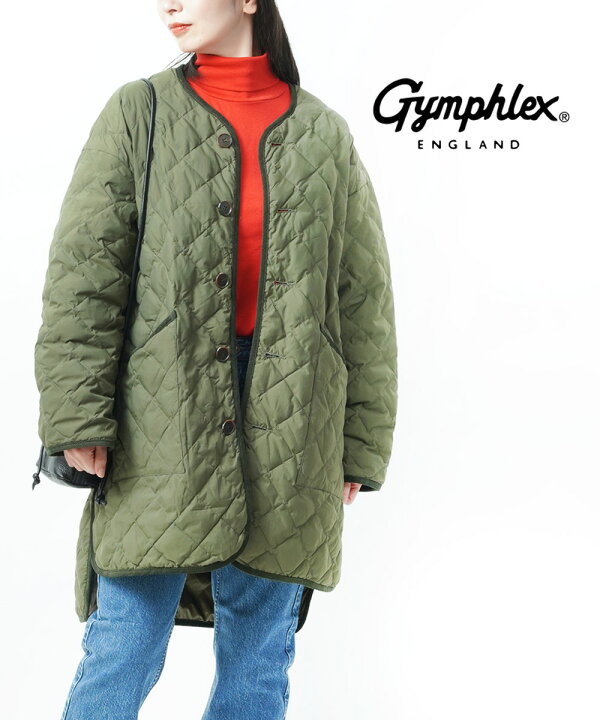 楽天市場】ジムフレックス Gymphlex キルティング ダウン ジャケット 