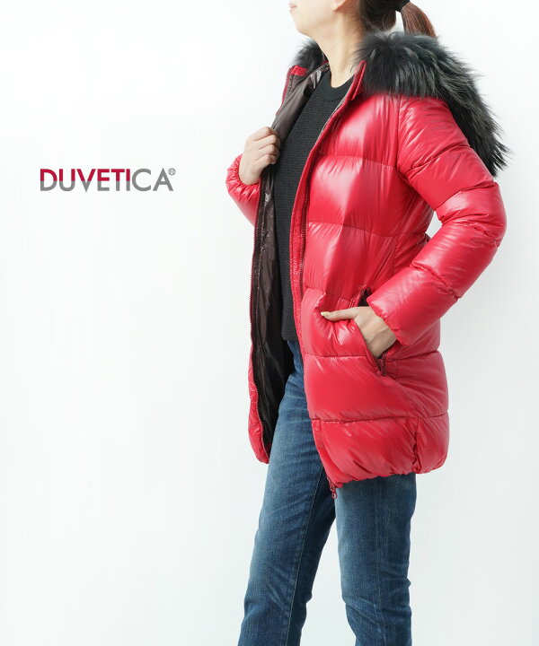 楽天市場】【50%OFF】デュベティカ DUVETICA ナイロン ファー付き  
