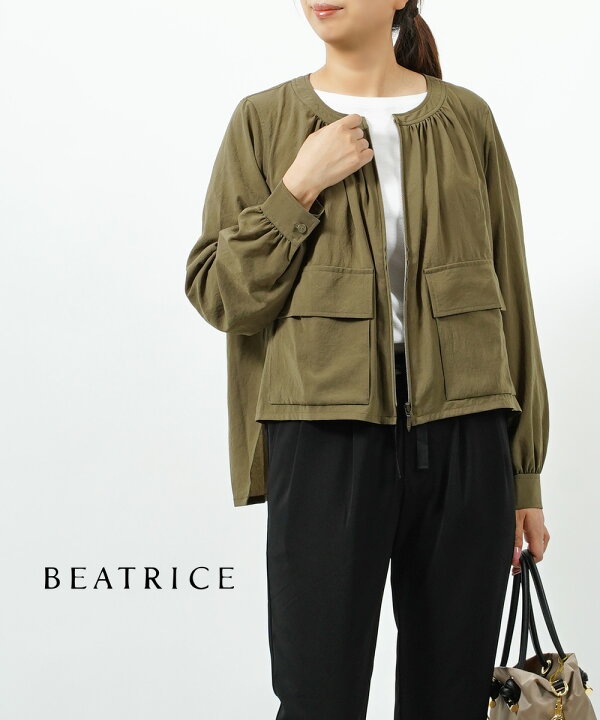 楽天市場】【ラスト1点50%OFFクーポン】ベアトリス BEATRICE 長袖 ノー 