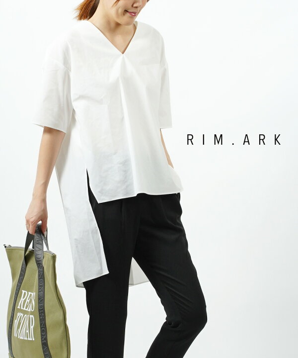 楽天市場】【ラスト1点50%OFFクーポン】リムアーク RIM.ARK Vネック 