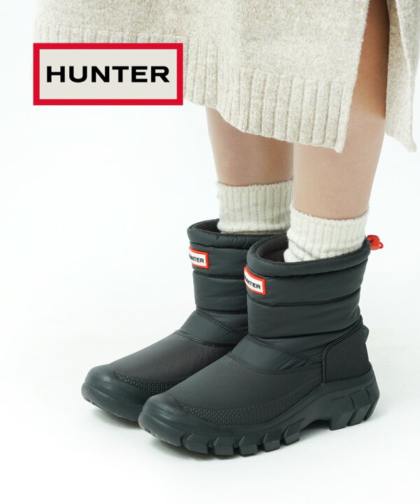 新品Hunter ❤︎ハンタースノーブーツショートUK3 US5 22