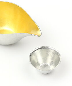 【LINEクーポン有】ノウサク 能作/NOUSAKU 錫製 ぐい呑み 酒器 猪口 盃 喜器(きき)2 501260・SAKECUP-KIKI-2-4702302(レディース)(1F-W)