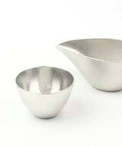【LINEクーポン有】ノウサク 能作/NOUSAKU 錫製 ぐい呑み 酒器 猪口 ぐい呑 大 501271・SAKECUP-L-4702302(レディース)(1F-W)