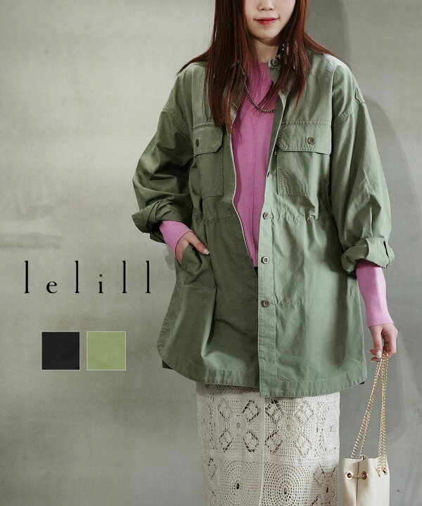 楽天市場】レリル lelill シャツ ミリタリーシャツ トップス 