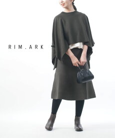 【30%OFF】【LINEクーポン有】リムアーク RIM.ARK コットン混 ニット レイヤードワンピース 3Piece knit OP outlet ・460CAS73-0190-4201902(レディース)(last_1)