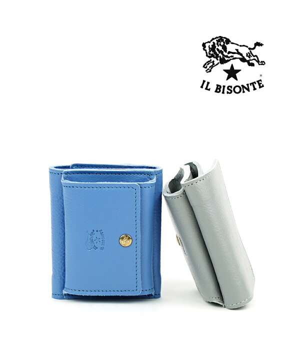 楽天市場】【LINEクーポン有】イルビゾンテ IL BISONTE 財布 三つ折り 