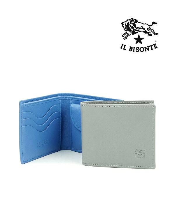 楽天市場】【LINEクーポン有】イルビゾンテ IL BISONTE 財布 二つ折り 