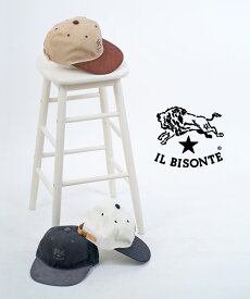 【2024年春夏新作】イルビゾンテ IL BISONTE 帽子 キャップ ベースボールキャップ 正規品 ユニセックス 男女兼用 牛革 ヌメ革 サイズ調整可・54242305280-0062401(メンズ)(レディース)