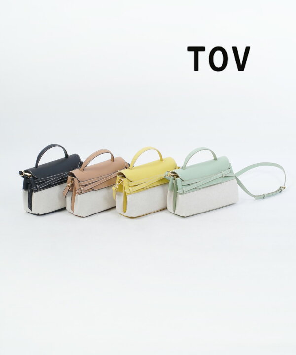 楽天市場】【ポイント2倍】トーヴ TOV ハンドバッグ ショルダー バッグ 