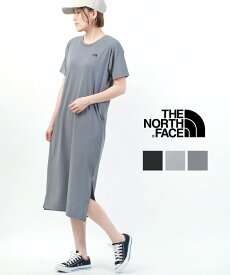 【20%OFF】【LINEクーポン有】【2024年春夏新作】ザ ノースフェイス THE NORTH FACE ワンピース 半袖 Tシャツ ワンピ ティーシャツワンピ スリット 無地 ロゴ おしゃれ キャンプ アウトドア・NTW32357-2532401(レディース)