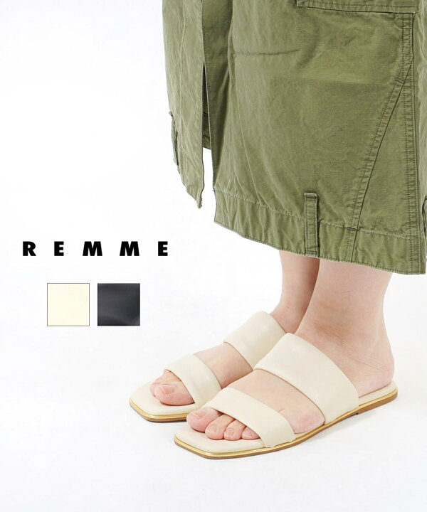 楽天市場】【5/15限定10%クーポン&ポイント10倍】レメ REMME サンダル 