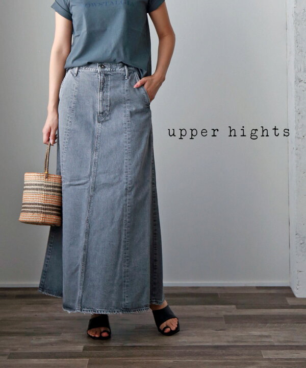 楽天市場】【40%OFF】アッパーハイツ upper hights スカート デニム  