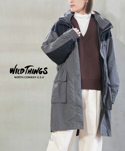 �y50%OFF�z���C���h�V���O�X WILD THINGS �}�E���e���p�[�J�[ �t�[�h�W���P�b�g CHAMONIX OVER COAT �V�����j�[�I�[�o�[�R�[�g�EWTW21201PA-2082102(���f�B�[�X)