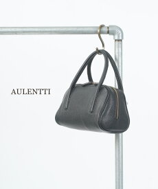 【20%OFF】【LINEクーポン有】【2025年秋冬新作】オウレンティ AULENTTI バッグ ミニ ボストンバッグ 小さめ 本革 牛革 レザー 自立 イタリア製 入学式 卒業式 セレモニー 大人 おしゃれ・FB-89010-DO-0242502(レディース)