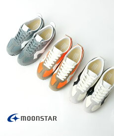 【20%OFF】【LINEクーポン有】【2025年春夏新作】ムーンスター MOONSTAR スニーカー シューズ ジャガーカスタム 靴 軽い 軽量 合皮 合成皮革 通勤 通学 レトロ おしゃれ・JAGUAR-CUSTOM-3242501(レディース)(A-1)(◎)