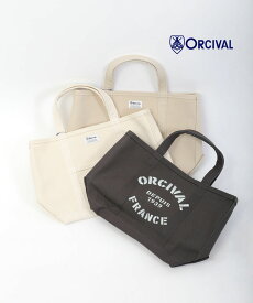 【ポイント2倍】【LINEクーポン有】【2025年秋冬新作】オーチバル・オーシバル ORCIVAL トートバッグ トート バッグ マザーズバッグ ユニセックス 大容量 A4 コットン ロゴ 旅行 通勤 通学 カジュアル・OR-H0360KWC-0322502(メンズ)(レディース)(JP)
