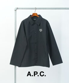 【LINEクーポン有】【2026年春夏新作】アー・ペー・セー A.P.C. ジャケット シャツジャケット ブルゾン アウター オーバーサイズ 大きいサイズ ゆったり 軽量 おしゃれ ユニセックス・25082137691-3902601(メンズ)(レディース)