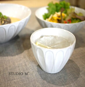 【LINEクーポン有】スタジオ エム studio m' フルールゴブレット カップ ゴブレット・FLEUR-GOBLET-2732502(レディース)(1F-W)