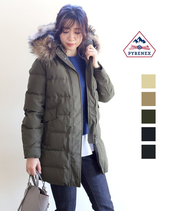 楽天市場】【30%OFF】ピレネックス ダウン レディース ブラック 