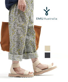 【30%OFF】【LINEクーポン有】エミュ オーストラリア EMU Australia 厚底 ストラップサンダル イーグルレイ Eagleray・W12568-1542101(レディース)(last_1)