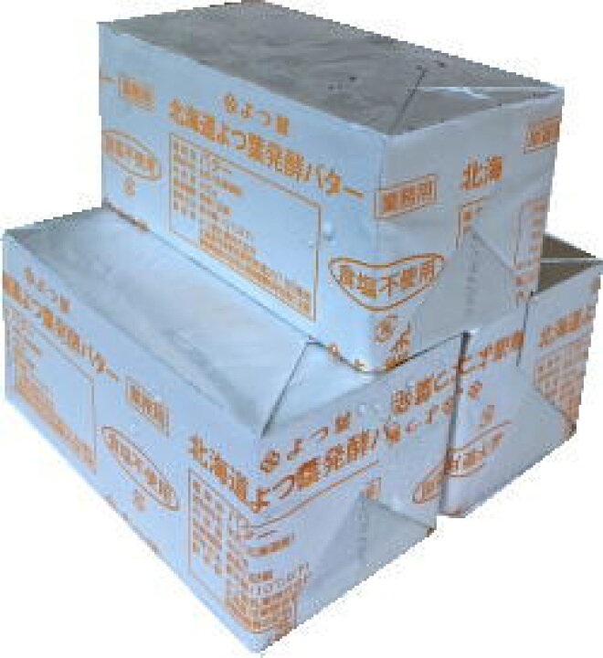 楽天市場 あす楽 送料無料 よつ葉発酵バター 450g 食塩不使用 ｘ3個セット ビーライフショップ