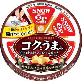 雪印　6Pチーズ　コクとうまみ（6個入り）96g　x36個セット【冷蔵】