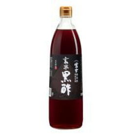 【送料無料】ムソー　飯尾　富士玄米黒酢　900ml　x2個セット