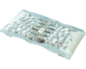 【朝市場直行】エビ 尾付むき伸ばし海老(6L)(6-8)(入数10尾)ベトナムほか 330g位【冷凍】