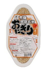 【送料無料】ムソー　コジマ　有機発芽玄米おにぎり　180g(90gx2個入）x2個セット