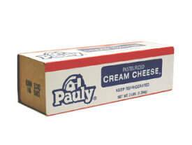 【送料無料】ポーリー　クリームチーズ　1.36kg×4個セット【冷蔵】