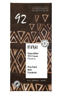 ヴィヴァーニ（Vivani）オーガニックファインダークチョコレート92%　80g【冷蔵】 夏季限定