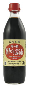 オーサワ 海の精 国産有機・旨しぼり醤油 500ml