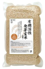 【送料無料】オーサワ　徳用・有機活性発芽玄米（国内産）2kg×2個