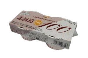 登喜和食品 北海道100小粒カップ 60g(30gx2P) x2個セット【冷蔵】