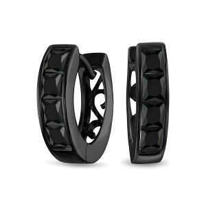 Bling Jewelry Ȑ`vZX Jbg CZ `l Zbg K |bv Huggie t[v sAXjubN L[rbNWRjA ubN bL .925 X^[O Vo[