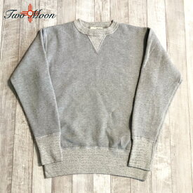 【トゥームーン】 No. 92022 V ガセット セットインスリーブ スウェットシャツ グレーTWO MOON V-gusset Set-in sleeve sweatshirts gray トレーナー 丸胴 クラシック
