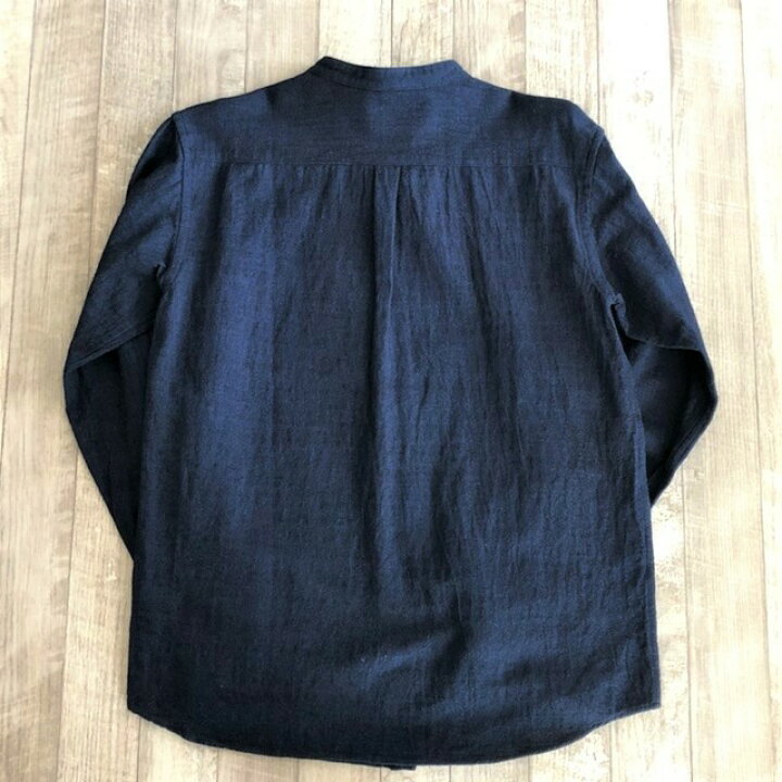 楽天市場】【UES】 インディゴバンドカラーシャツ 532202 INDIGO BAND  