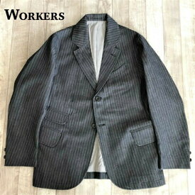 【WORKERS】 Moonglow Jacket, Stripe Denim ワーカーズ ジャケット アイビー デニム ストライプ トラッド