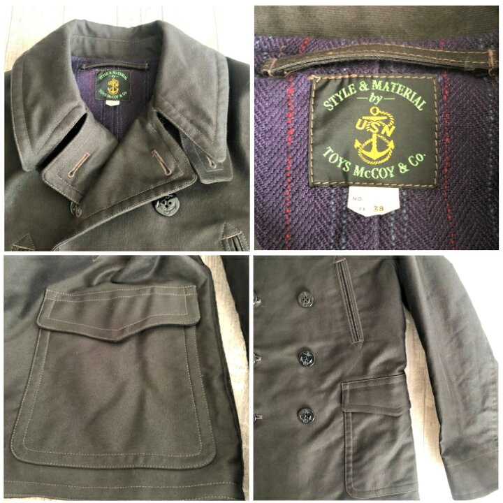 楽天市場】【トイズマッコイ】 Pコート グログラン U.S.NAVY PEACOAT 