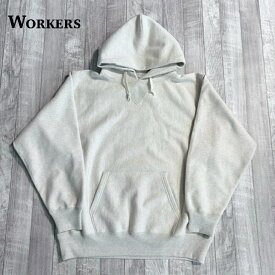 【ワーカーズ】 前V トリコ タグ パーカ オートミール WORKERS Mae-V, Trico Tag Parka, Oatmeal リバースウィーブ スウェット